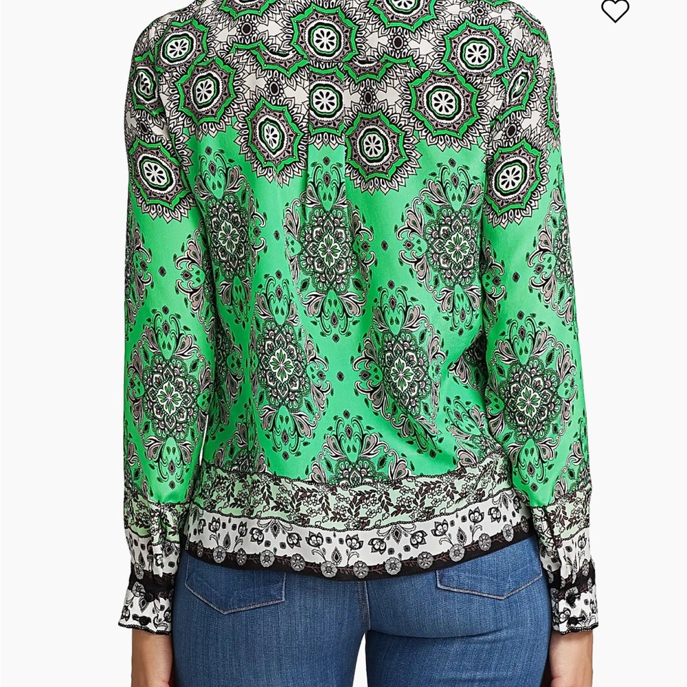 Alice + Olivia Willa Mandala Blouse - Picture 4 of 9